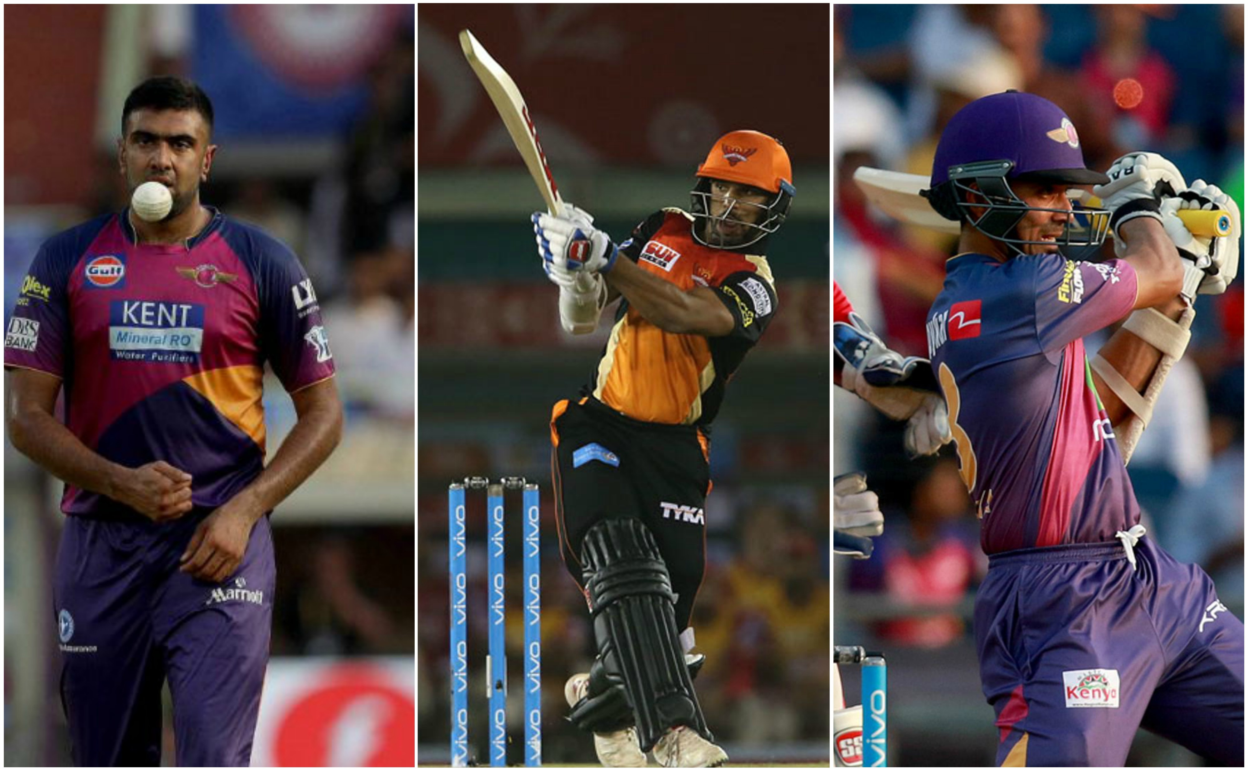 Indian players with the base price of 2 crore: : R Ashwin, Yuzvendra Chahal, Shikhar Dhawan, Gautam Gambhir, Kedar Jadhav, Dinesh Karthik, M Vijay, Ajinkya Rahane, KL Rahul, Karn Sharma, Yuvraj Singh, Harbhajan Singh, Robin Uthappa.