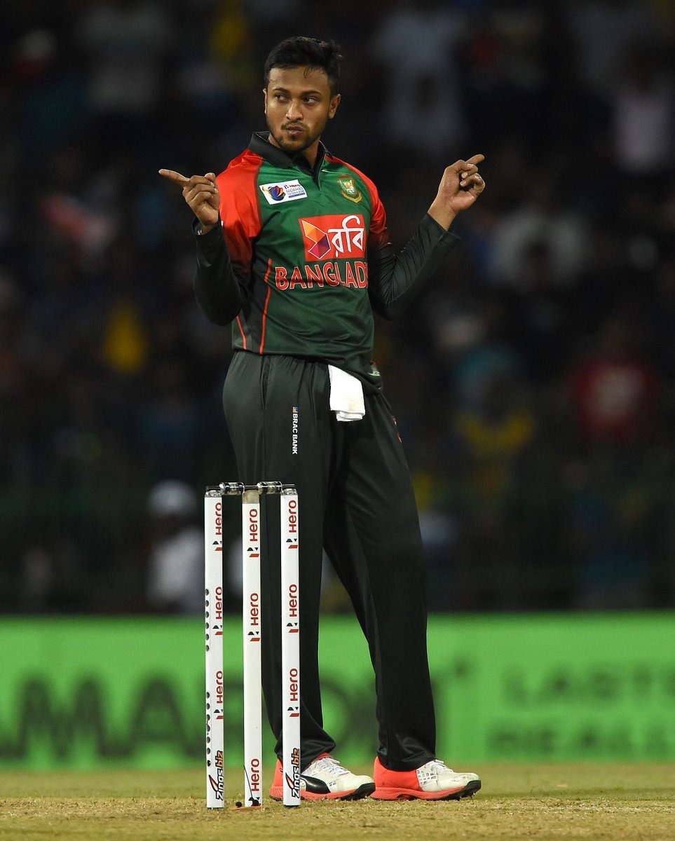 But the match at the R Premadasa Stadium was marred by drama at the fag end as Bangladesh captain Shakib Al Hasan gestured to his two batsmen to come out of the field apparently in protest against giving a run-out decision to Mustafizur Rahman on a seemingly shoulder-height ball.