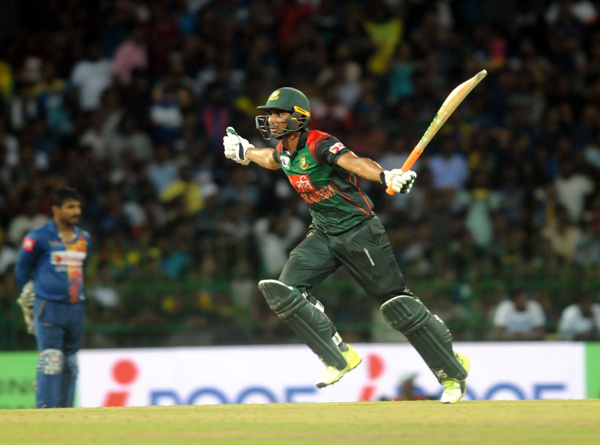 Requiring 12 in the last over, Mahmudullah finished off the thriller with a six on the penultimate ball.