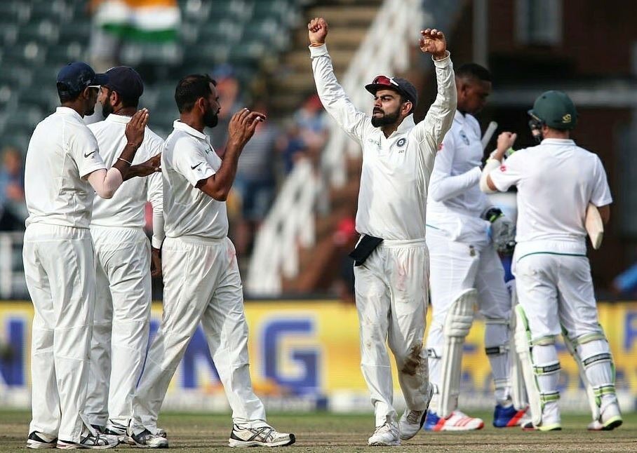 खिलाड़ियों की हिम्मत की दाद देते हुए कप्तान कोहली ने की गेंदबाज़ों की तारीफ