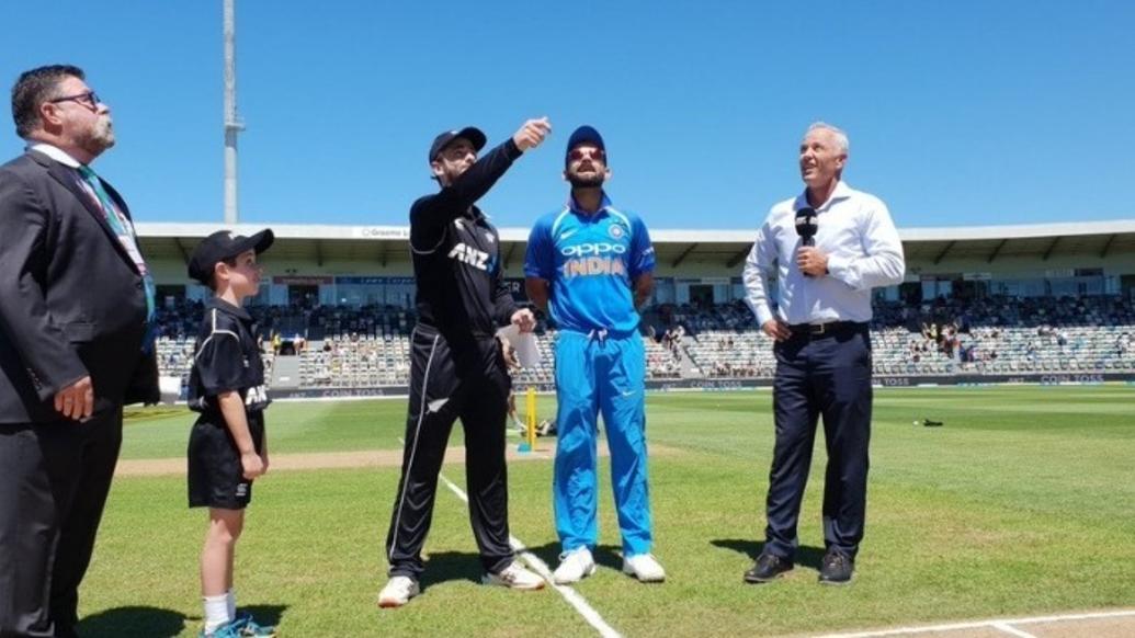 Ind Vs Nz 1st Odi New Zealand Win Toss Will Bat First India Bench Ind Vs Nz 1st Odi New Zealand Win Toss Will Bat First India Bench Karthik Jadeja