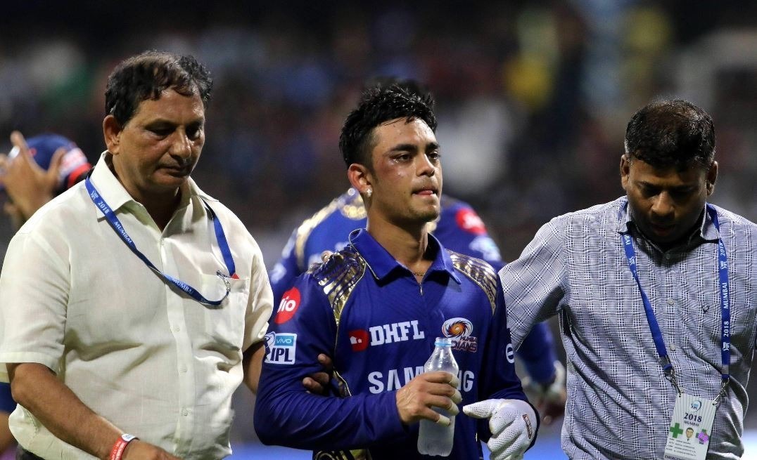 Ball hits near the eye, Kishan\'s nasty injury brings back horrific memories of Boucher