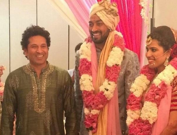 Mumbai Indians all-rounder and Hardik Pandya’s elder brother Krunal Pandya got hitched to his girlfriend Pankhuri Sharma at a grand ceremony in Mumbai on Wednesday.