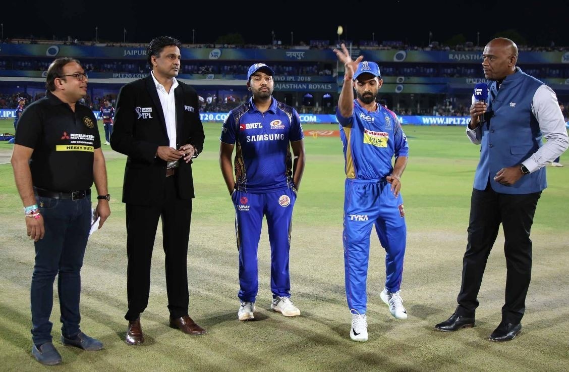 Unchanged Mumbai opts to bat; Royals hand IPL debut to Archer Unchanged Mumbai opts to bat; Royals hand IPL debut to Archer