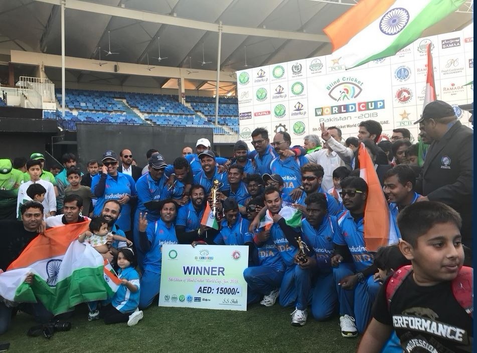 India beat Pakistan to lift Blind Cricket World Cup India beat Pakistan to lift Blind Cricket World Cup