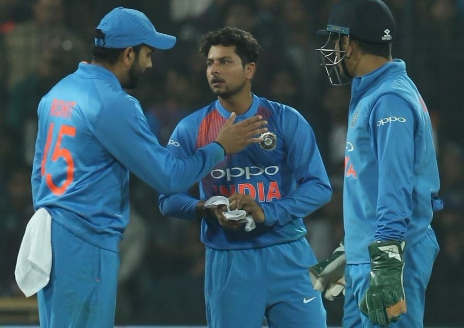 INDvsSL: रोहित-धोनी की मदद से मिले विकेट: कुलदीप यादव