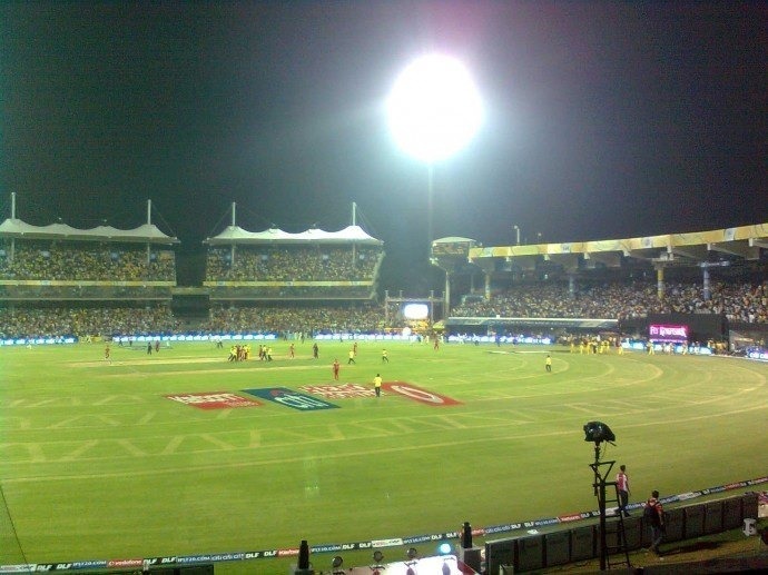 Security for Chennai IPL match on top gear