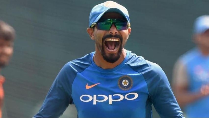 Ravindra Jadeja imitates Bancroft’s ball-tampering incident