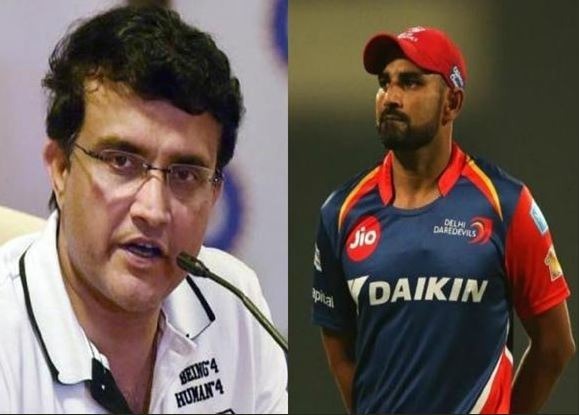 Ganguly reacts on the Shami fiasco for the first time Ganguly reacts on the Shami fiasco for the first time