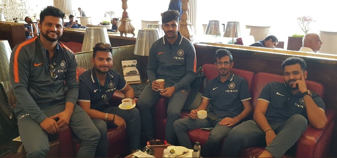 Team India arrives in Colombo for Nidahas Trophy  Team India arrives in Colombo for Nidahas Trophy